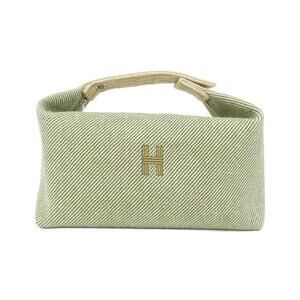 Hermes H NATTE Brid à Black GM 103641M Handbag Pouch
